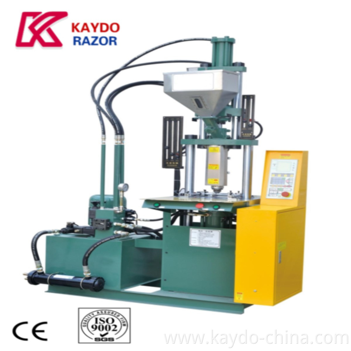 Kaydo 2018 best selling low price plastic razor injection molding machine